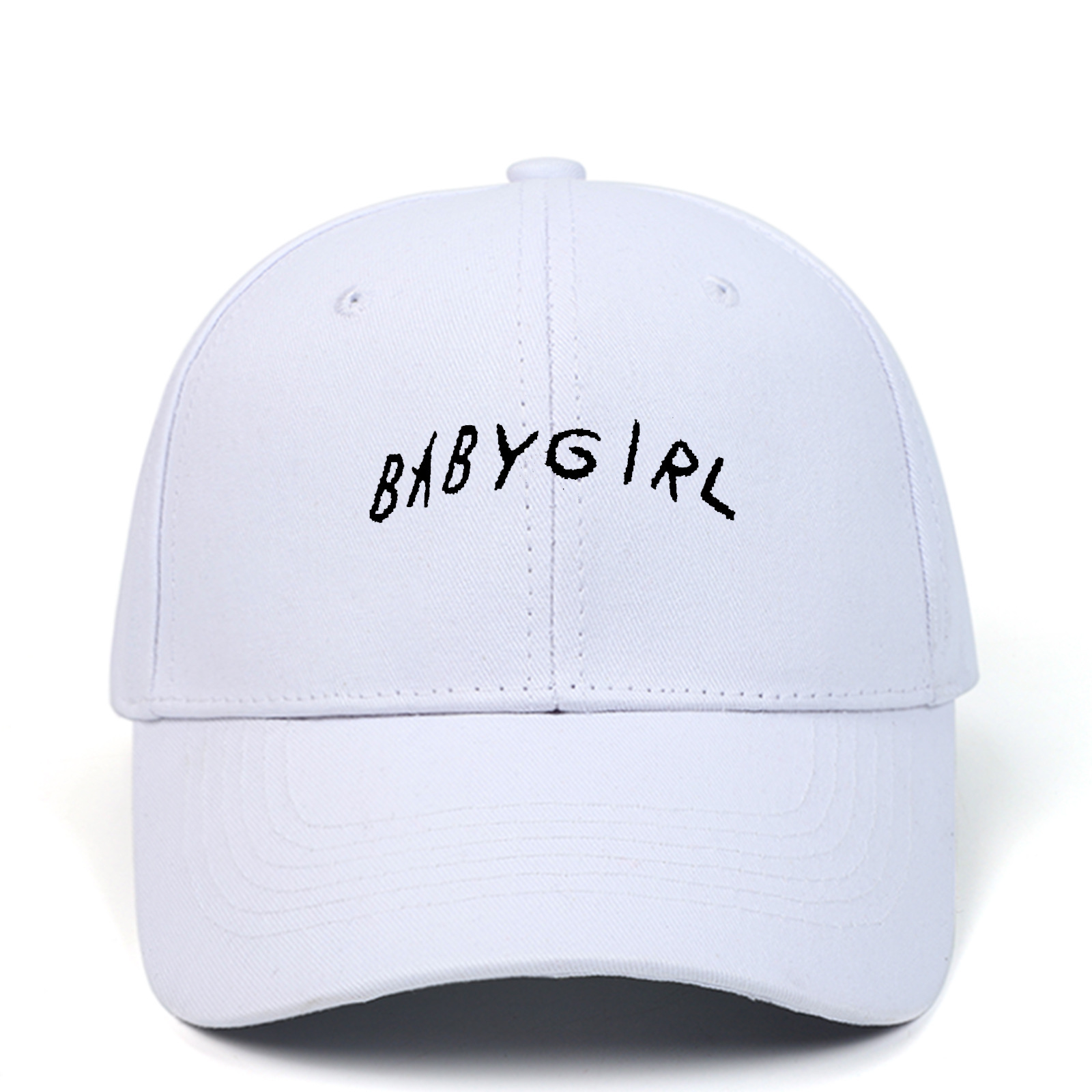 BABYGIRL Letter Embroidered Baseball Cap Spring New Product Cap Outdoor Sports Sun Visor - Image 6