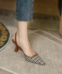 Alternative view of Baotou Sandals Women Stiletto Heel Shoes