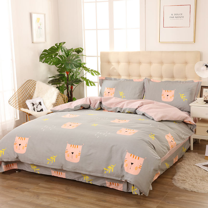 Four-piece cotton bedding set - Image 6