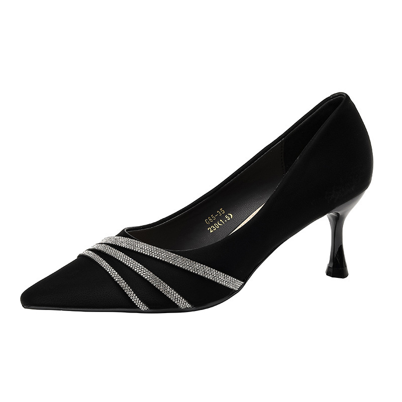 Pointed Stiletto Heel Classy Shoes Women - Image 2