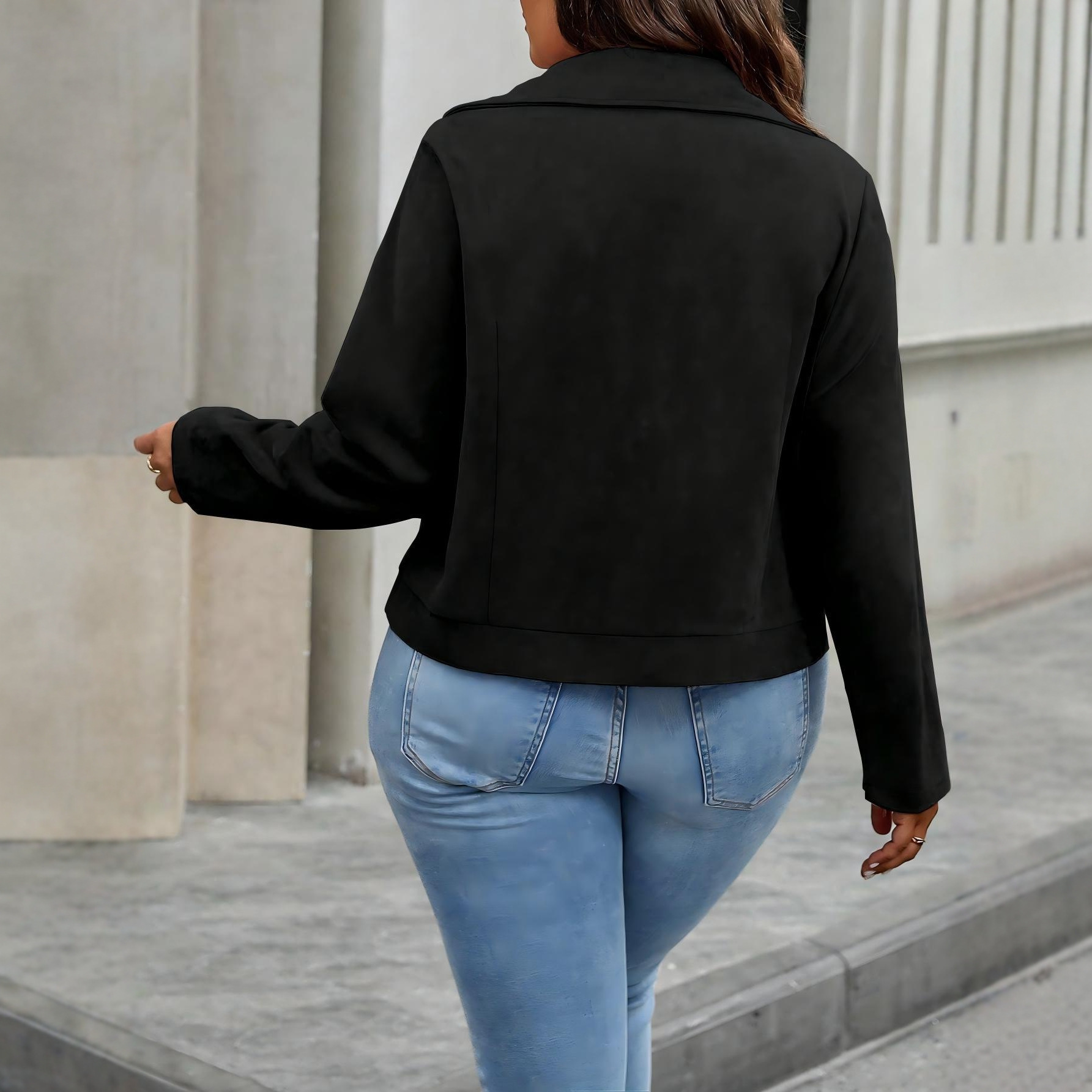 Women's Spring And Autumn Long-sleeved Jacket - Image 5