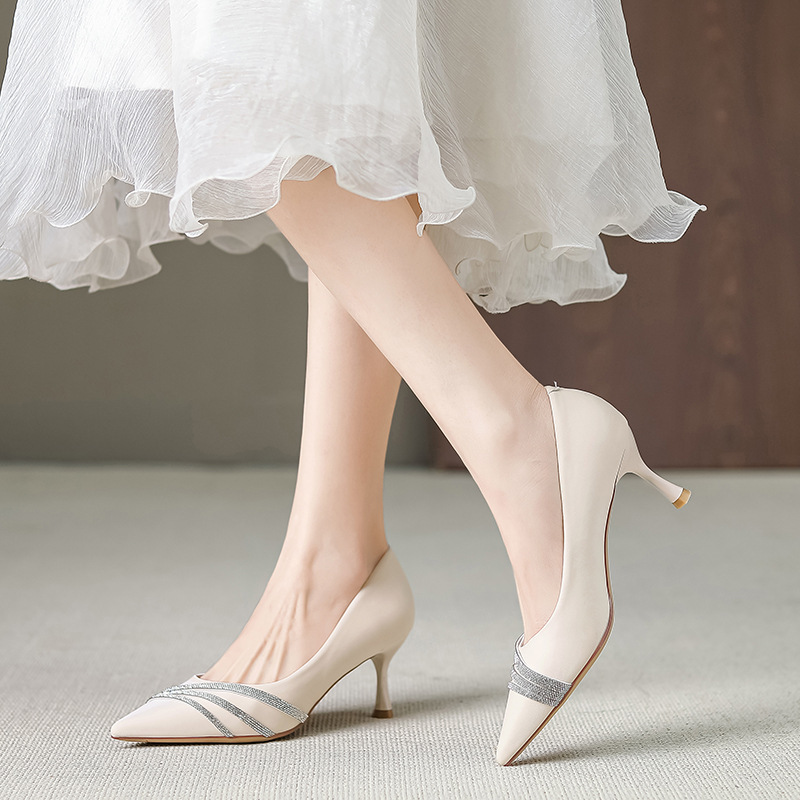 Pointed Stiletto Heel Classy Shoes Women - Image 10