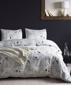 Cotton four-piece three-piece bedding