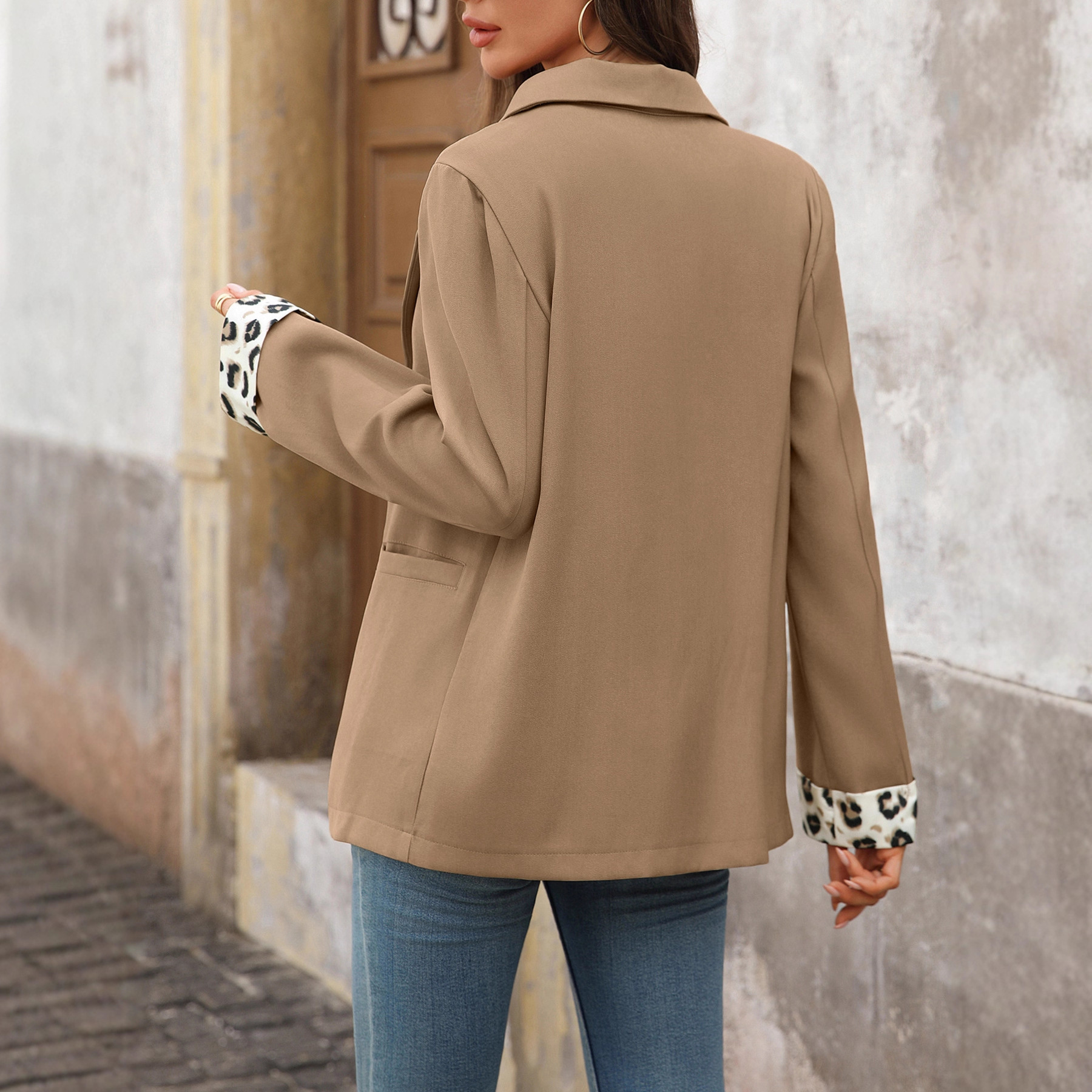 Vintage Leopard Print Jacket - Image 4