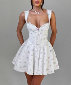 Tailored Backless Dress For Women