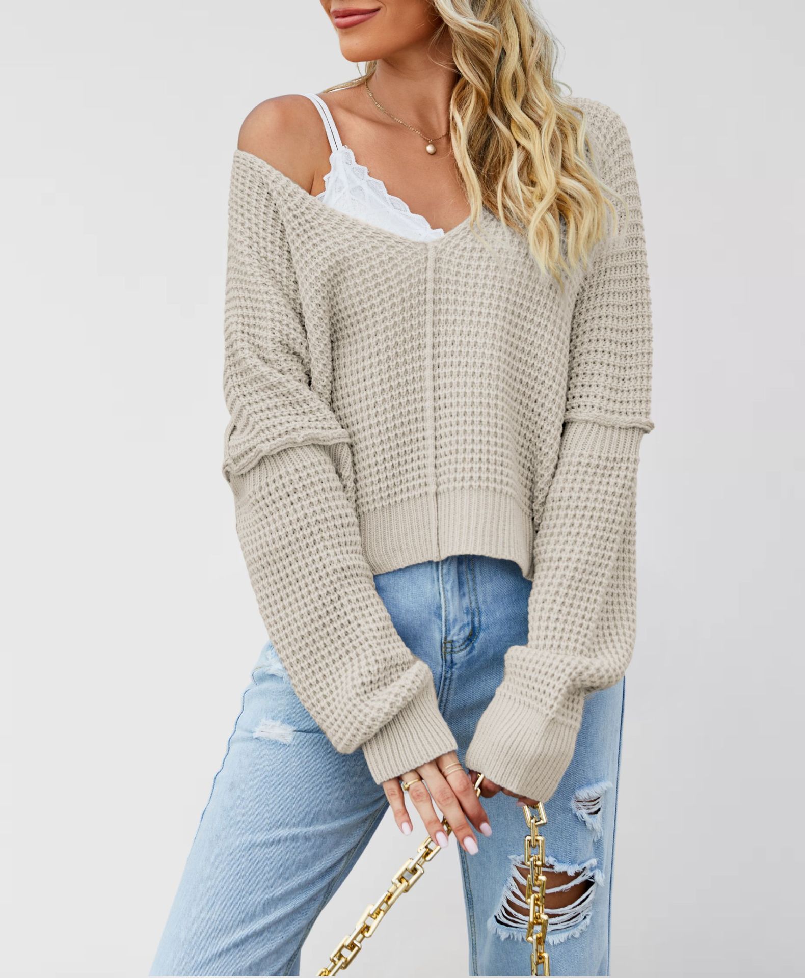 Knitted Sweater - Image 8