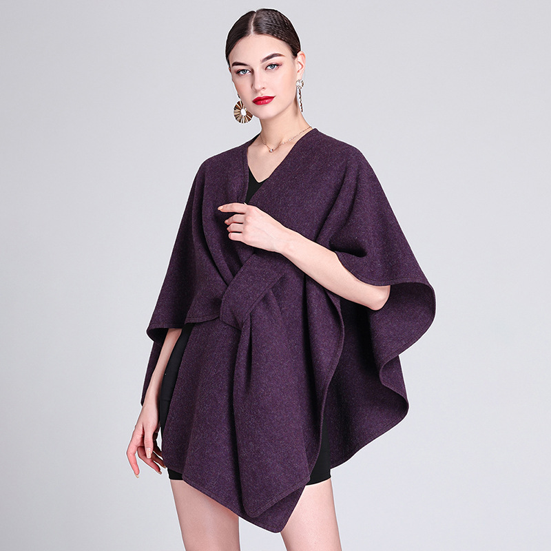 Fashion Shawl Cape Outer Wear - Image 5