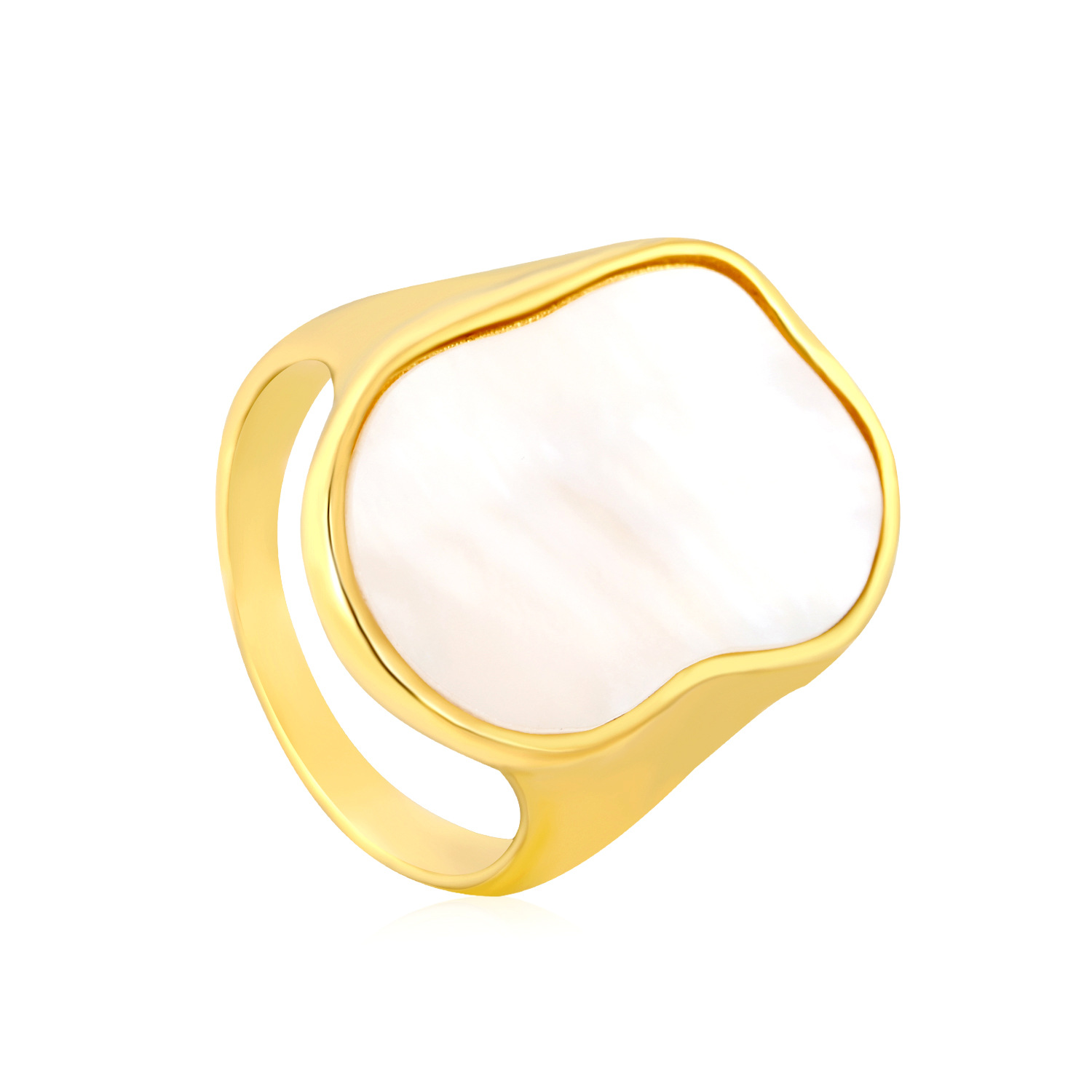 White Shell Ring - Image 6