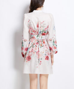 Alternative view of French Retro Fashion Dress Women