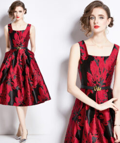 Three-dimensional Jacquard Dress Women