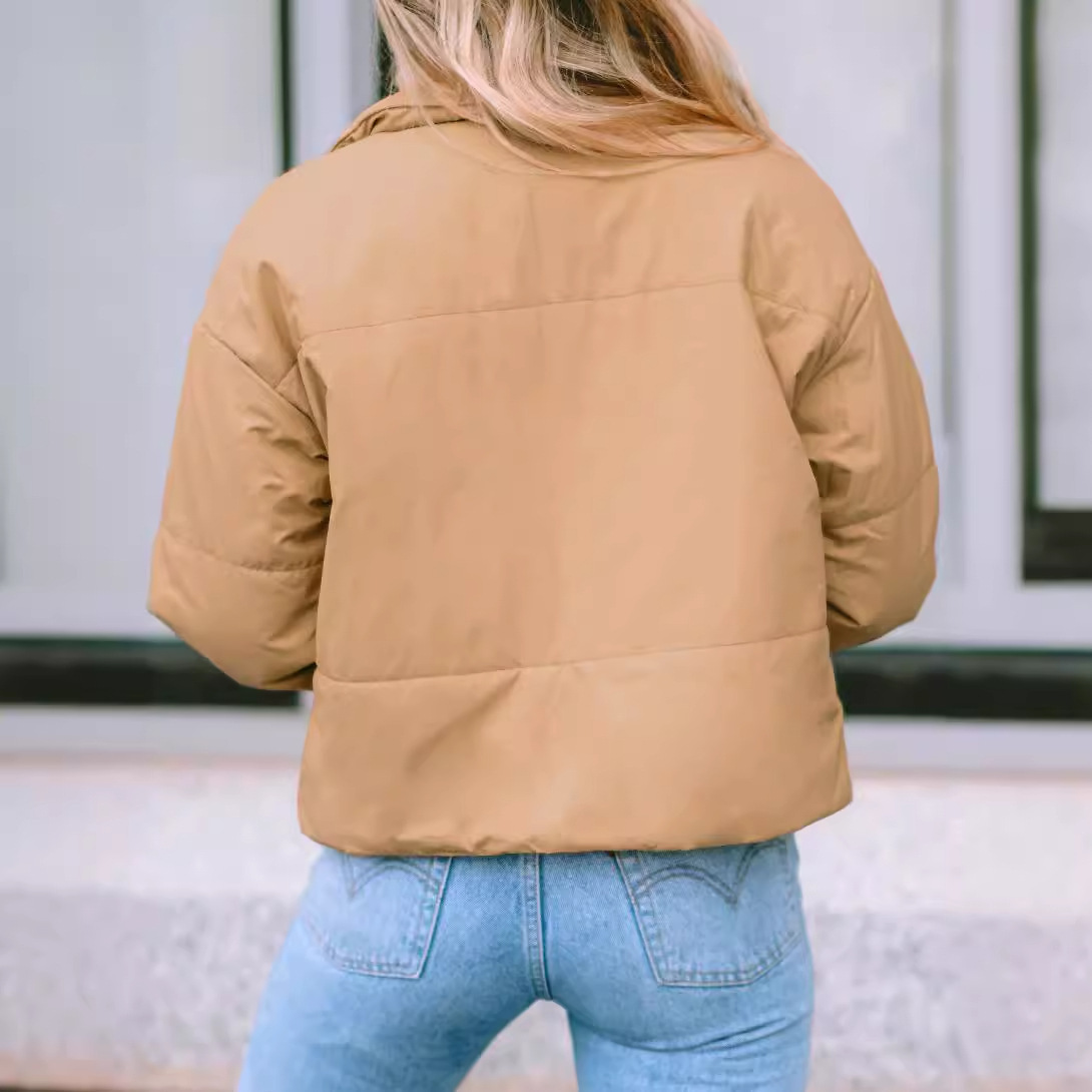 Warm Long Sleeves Coat - Image 2