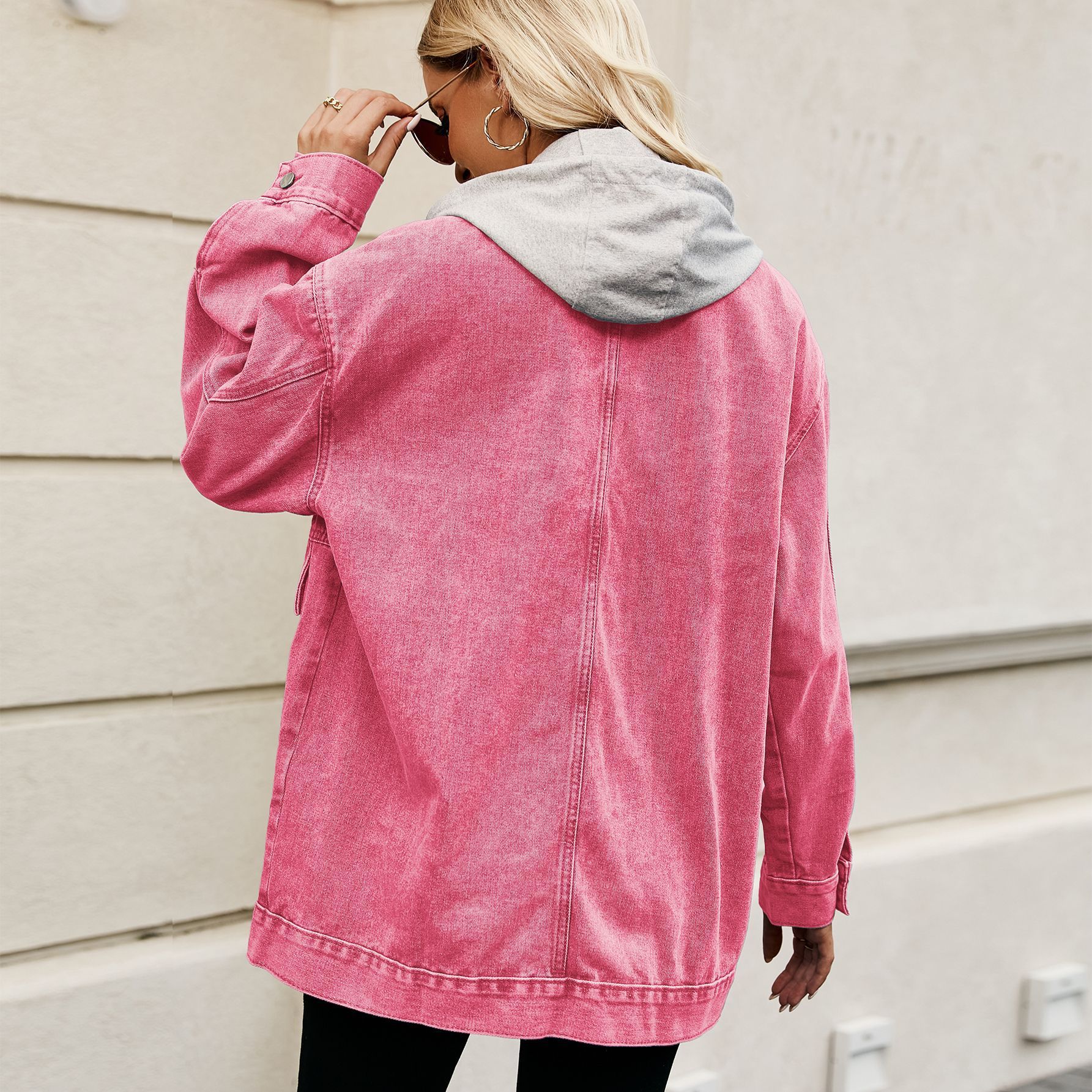 Retro Style Denim Jacket - Image 3