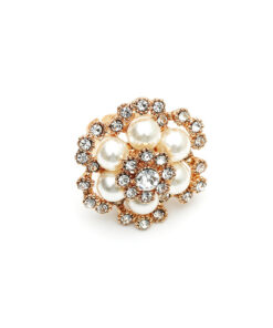 Alternative view of Pearl Flower Ring